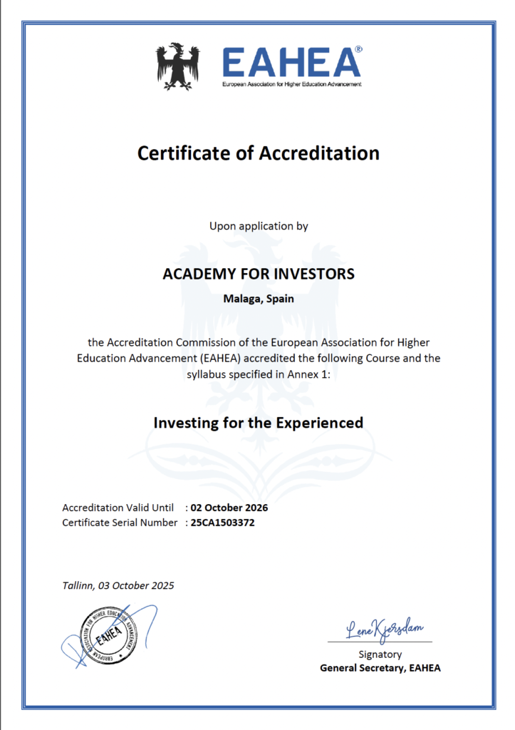 Certificate of Accreditation