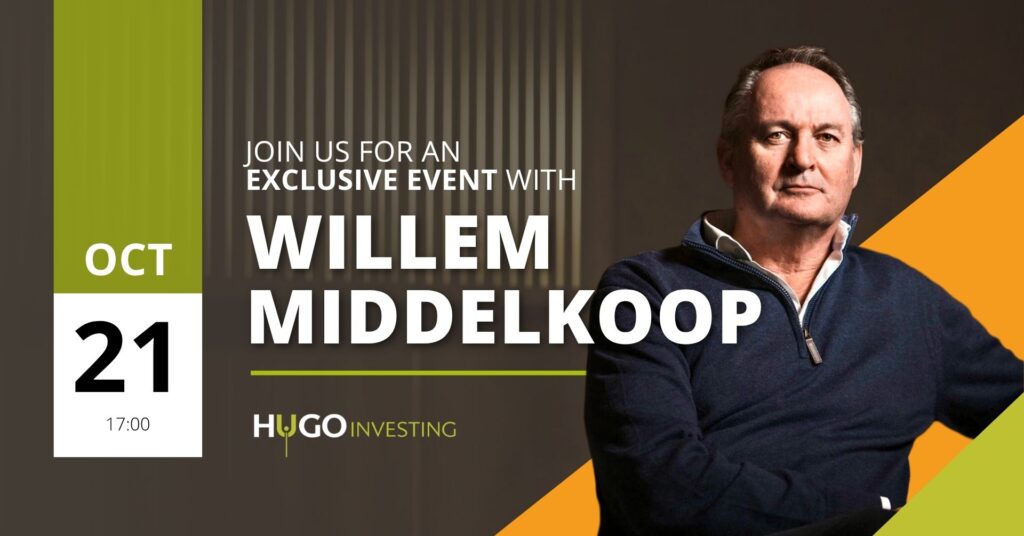Willem Middelkoop speaking at Hugo Investing Private Investor Evening Spain