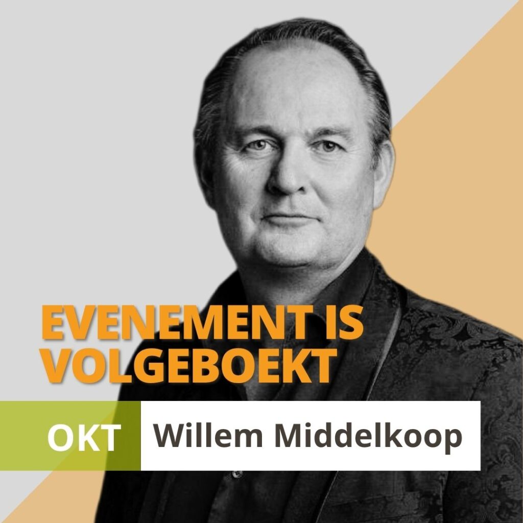 Willem Middelkoop spreekt tijdens de Hugo Investing Private Investor Evening in Spanje.