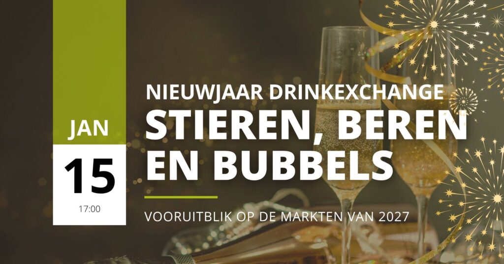 Hugo Investing, Nieuwjaarsborrel, markttrends 2027, netwerken voor investeerders, Nieuwjaar drinkExchange