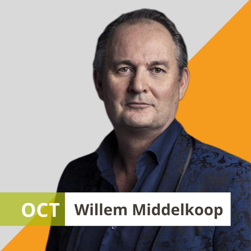 Willem Middelkoop speaking at Hugo Investing Private Investor Evening Spain