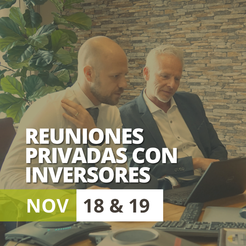 Sesión privada de reuniones con inversores con Martin en Javea y la lucia