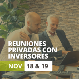 Sesión privada de reuniones con inversores con Martin en Javea y la lucia