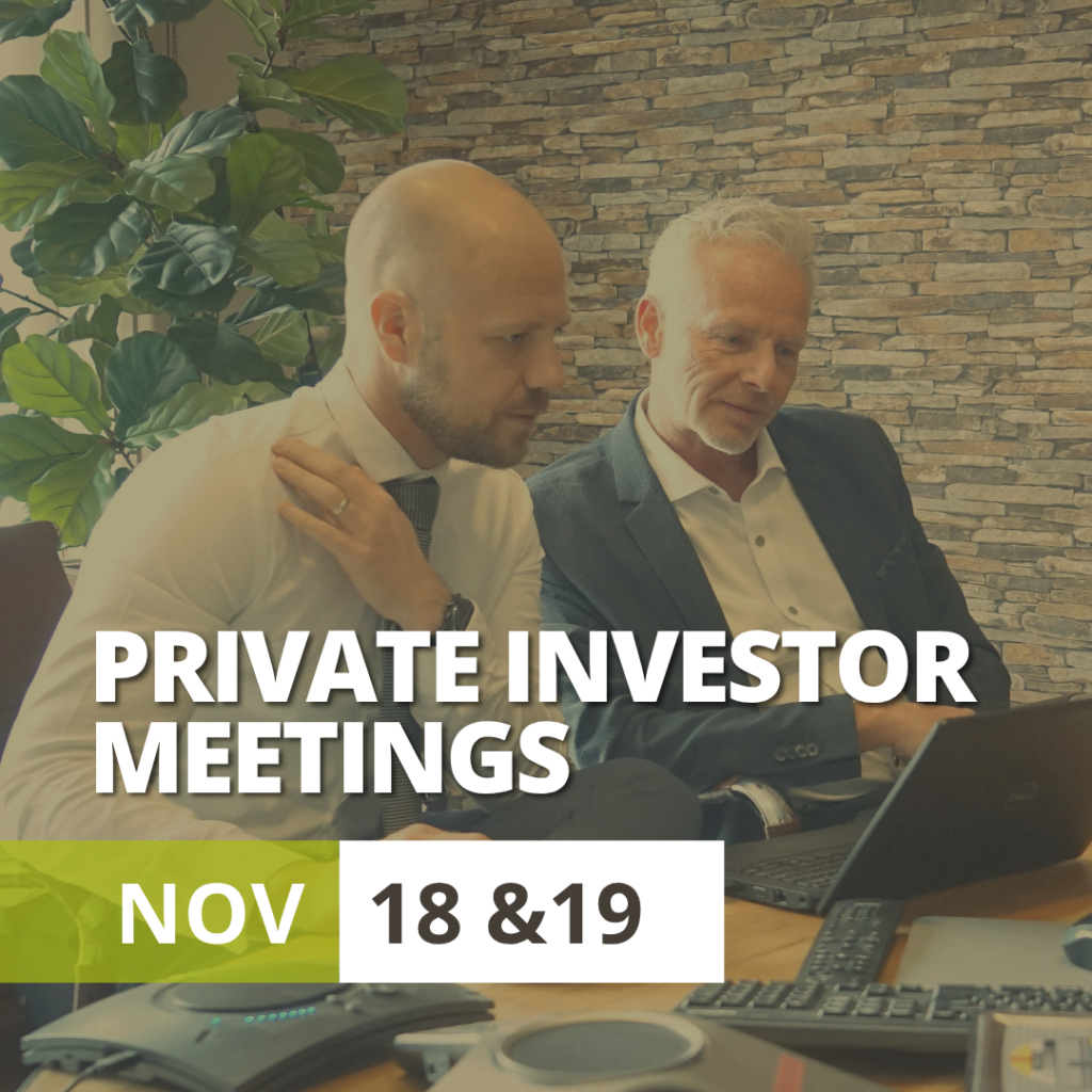 private Investor Meetings session with Martin in Alicante